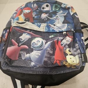 Disney Colorful Nightmare Before Christmas Backpack